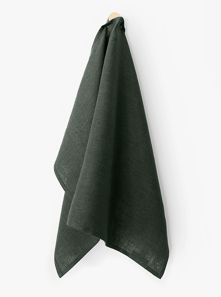 Tea towel / Forest green