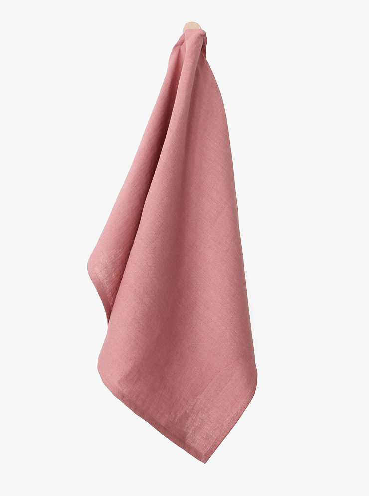 Tea towel / Pinky coral